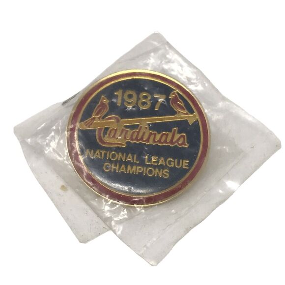 Cardinals National League Champions Pin 1987 - Picture 1 of 2